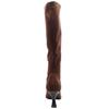 MISS ELASTIC 78041 KNEE HIGH BOOT - BROWN SUEDE